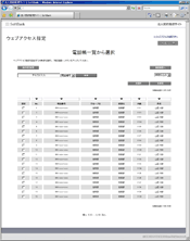 部署やグループごとに一括でアクセス設定できます。