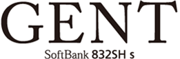 GENT SoftBank 832SH s