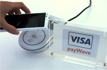 「三井住友カード Visa payWave」ご利用イメージ