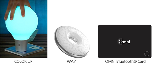 COLOR UP／WAY／OMNI Bluetooth® Card