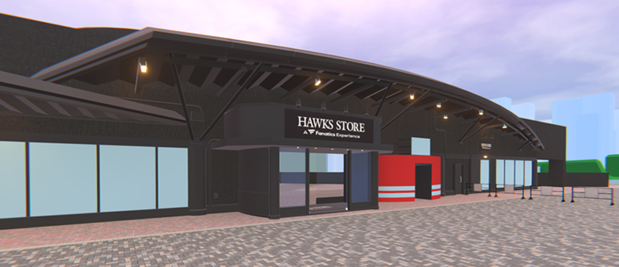 「バーチャルHAWKS STORE」の外観