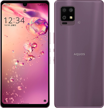 AQUOS zero6(シャープ製)パープル