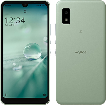 AQUOS wish(シャープ製)オリーブグリーン