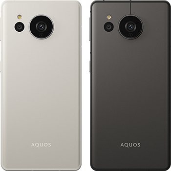 AQUOS sense7 plus(シャープ製)(左から)シルバー、ブラック