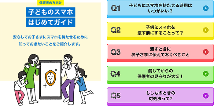 3. 「子どものスマホはじめてガイド」