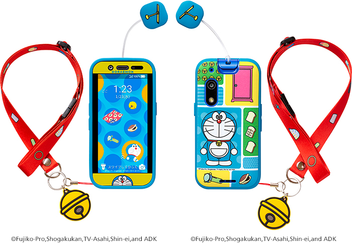 キッズフォン3 ドラえもん(ZTE製)ブルー