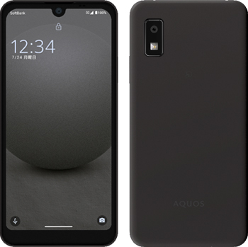 AQUOS wish3(シャープ製)ブラック