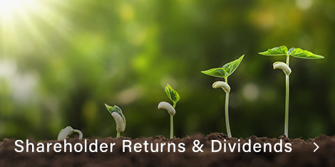 Shareholder Returns​ & Dividends