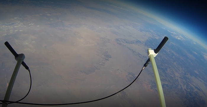 Photo taken from the stratosphere