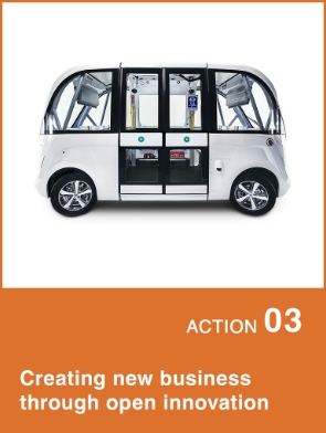ACTION03 Creating new business through open innovation