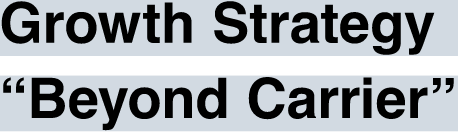 Growth Strategy “Beyond Carrier”