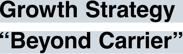 Growth Strategy “Beyond Carrier”