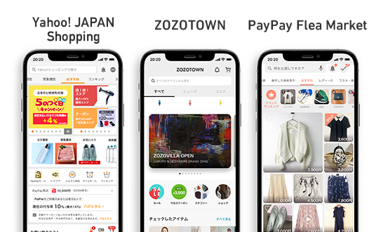 Commerce services adapted to diversifying needs