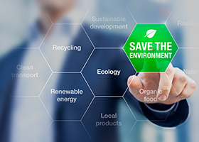 Contribution to climate change policy/measures through technology and business