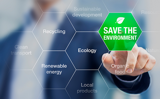 Contribution to climate change policy/measures through technology and business
