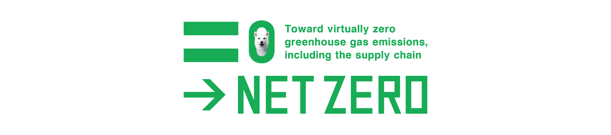 NET ZERO Toward zero greenhouse gas emissions, including the supply chain