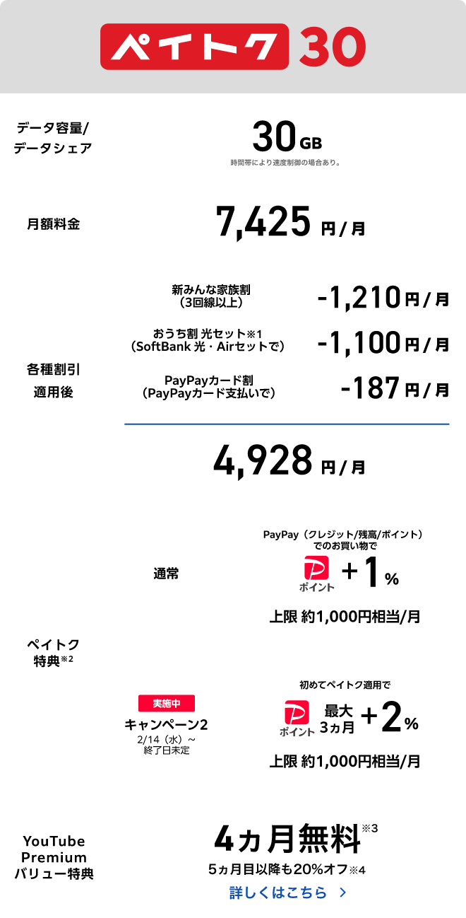 ペイトク30