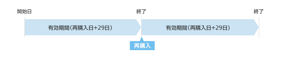 ご利用イメージ(30日プランの場合)