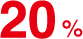 20%