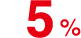 5%