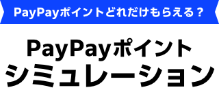 PayPayポイントでどれだけもらえる？PayPayポイントシミュレーション