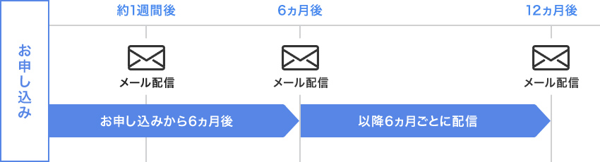 配信スケジュール