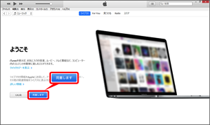 「同意します」をクリック