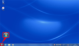 スタート（Windows® マーク）」をクリック