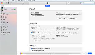 概要画面が表示されたら操作完了です。