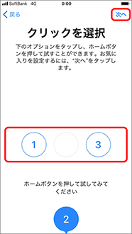 オプションを選択し、「次へ」を押します。